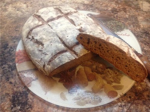 Tysk rugbrød Holsteiner Landbrot (Goldstein Country Bread)