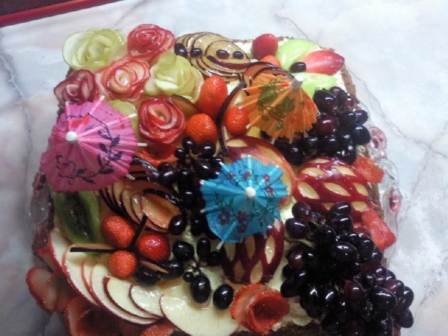 Fruktkake