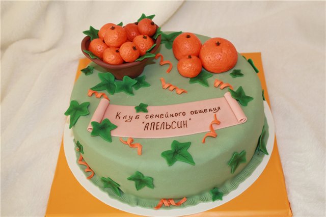 Torte di anniversario. Corporate. Emblemi.