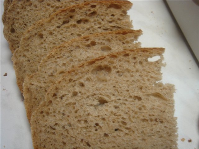 Trigo-rye sa kuwarta (oven)