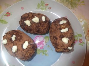 Cake Potatoes with condensed milk