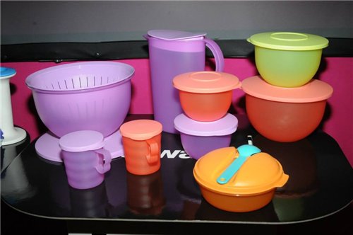 Platos de plástico Tupperware - opiniones