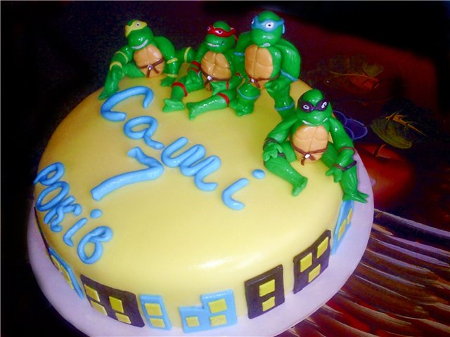 Teenage Mutant Ninja Turtles Cakes