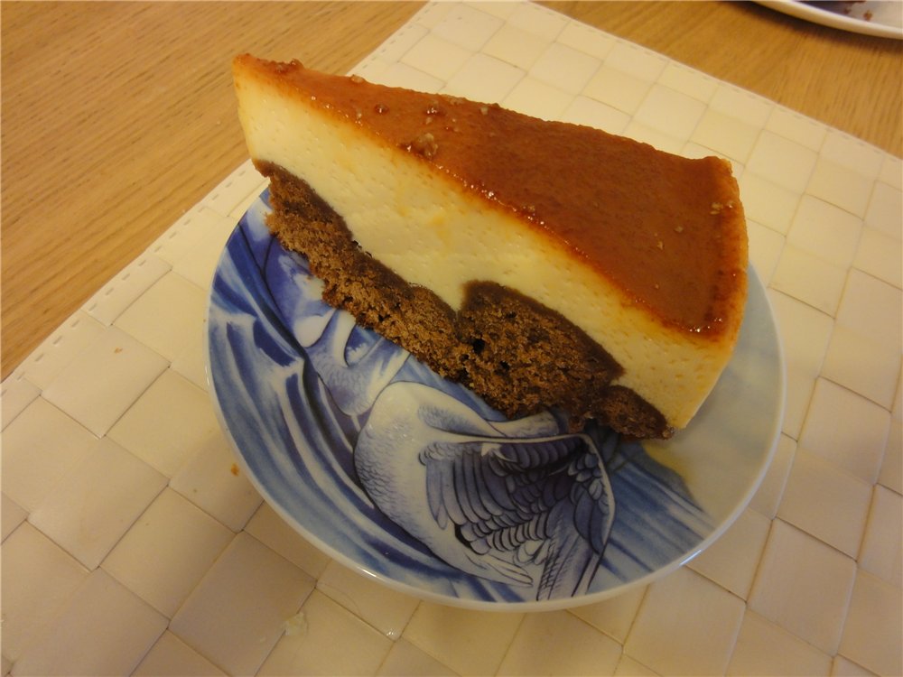 Torta al caramello