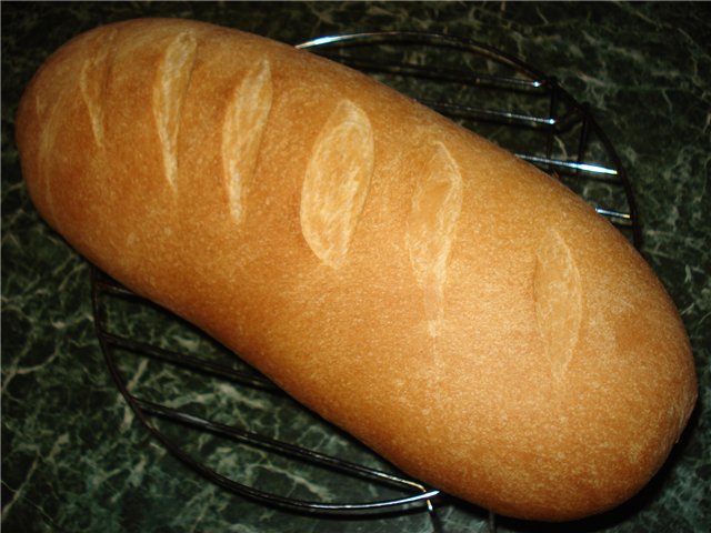 Bánh mì "Hungary" trong lò nướng