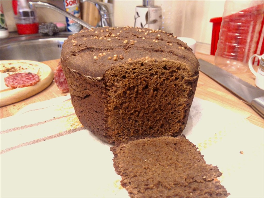 Rye custard bread is real (almost forgotten taste). Baking methods and additives