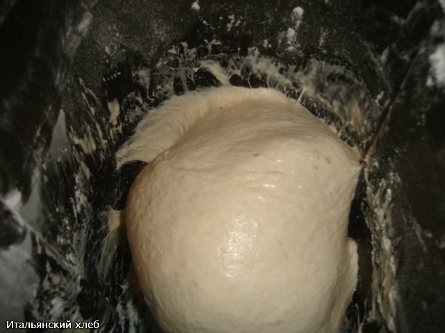 Italian bread (Ann Thibeault) in the oven