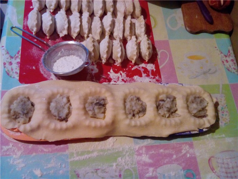 Fideos caseros, ravioles y todo para hacerlos