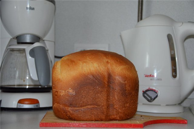 Panasonic SD-2501. Pan de huevo.