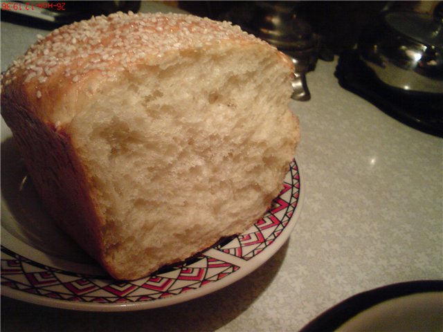 Vlechtwerk van tarwe en aardappelen (challah) (oven)