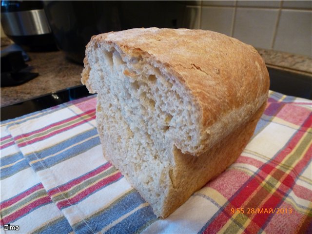 Anadama - Famous New England Bread (Peter Reinhart) (oven)