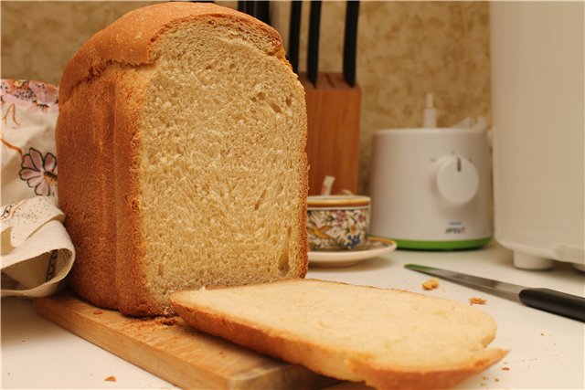 Pane lievito di frumento Anadama (macchina per il pane)