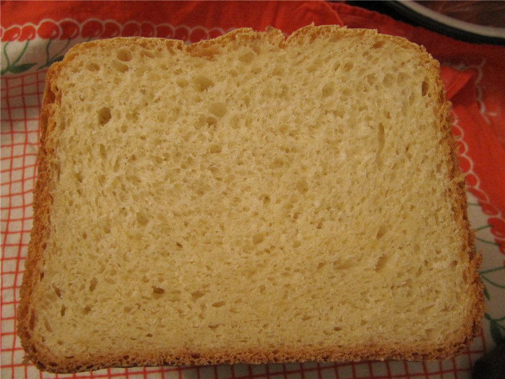 Bork. Pane al formaggio in una macchina per il pane