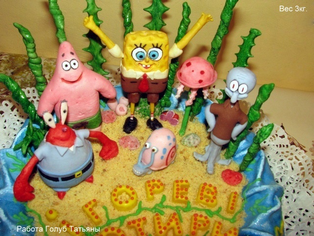 Spongebob Cake