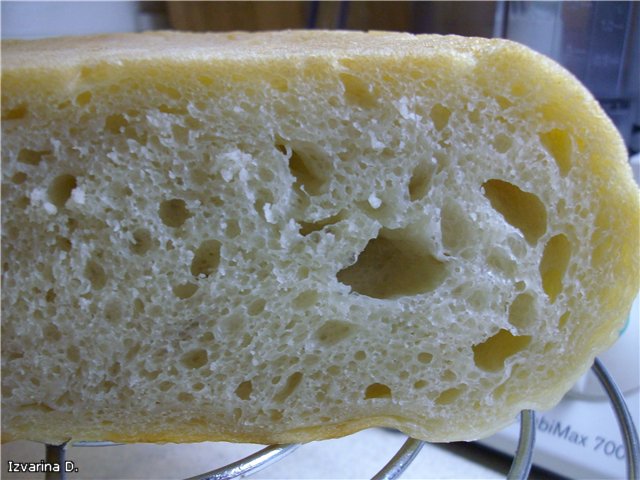 Pane artigianale senza impastare