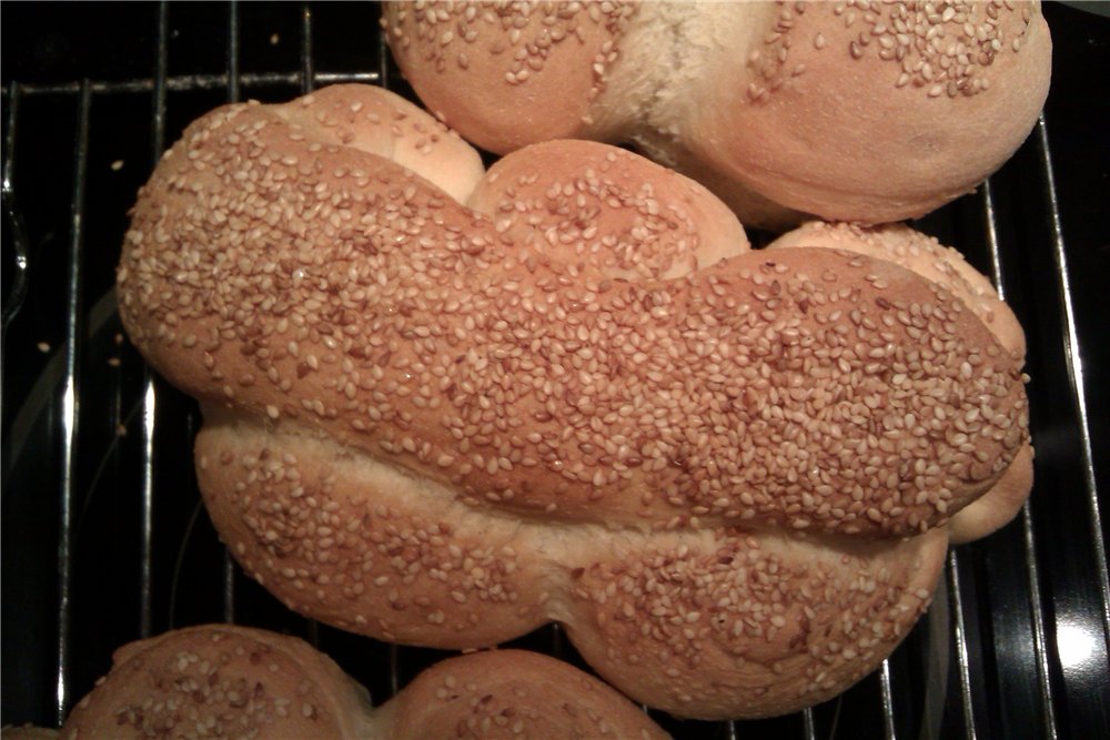 Pan de sésamo siciliano Mafalda (horno)