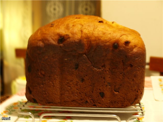 Pan de cuajada en una panificadora