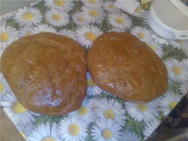 Darnitsky bread with leaven (GOST)