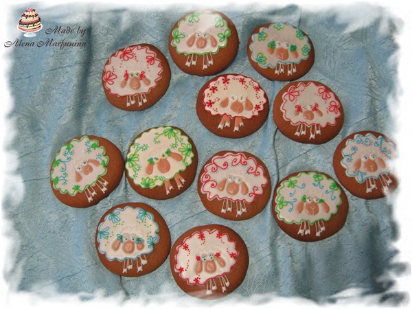 Decoramos galletas de jengibre, galletas