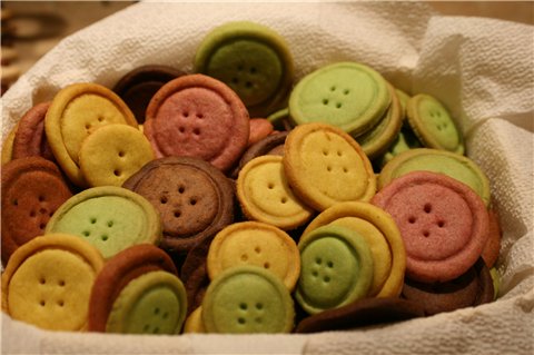 Buttons Cookies (Lò nướng)