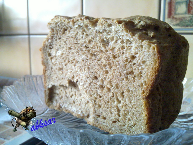 Pane di frumento ipocalorico con crusca di segale