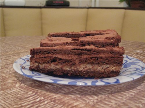 Torta al cioccolato mattina di Natale