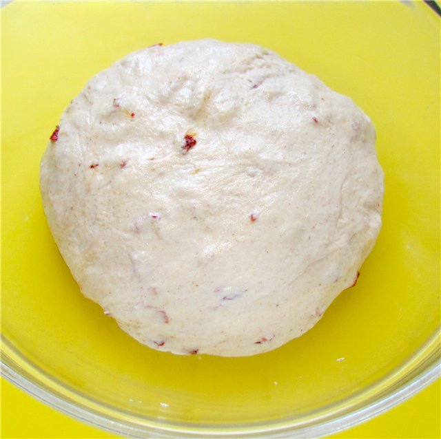 Bread with sun-dried sourdough tomatoes (oven)