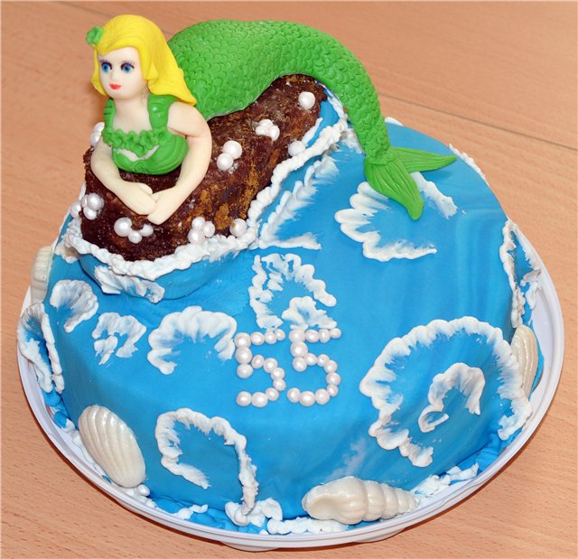 The Little Mermaid Cakes