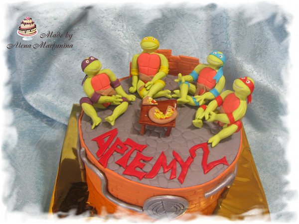 Teenage Mutant Ninja Turtles Cakes