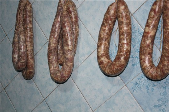 Sausage at home