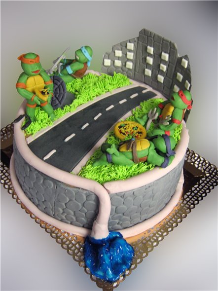 Teenage Mutant Ninja Turtles Cakes