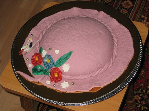 Mga sumbrero, guwantes (cake)