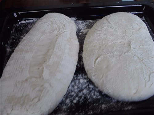 Pane vecchio di Como (Pane di Como Antico) nel forno