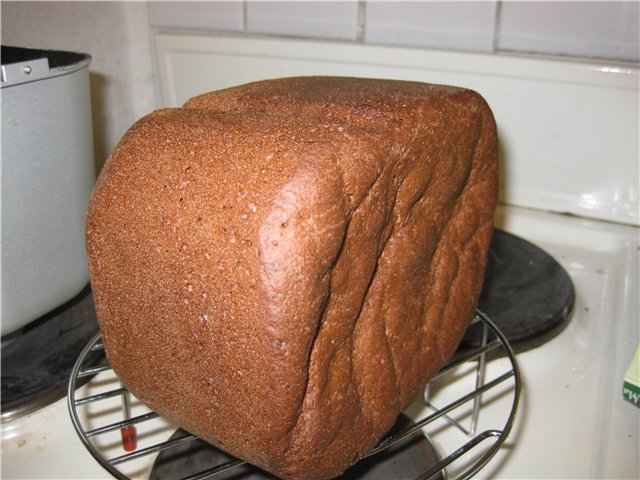 Rye chocolate bread "Truffle"