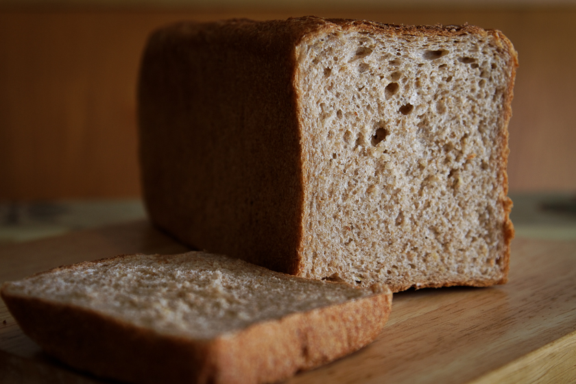 Pan tostado con jarabe de arce