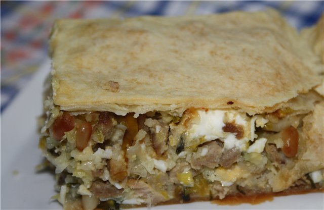 Greek meat pie