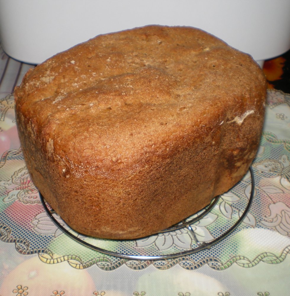 Panasonic SD-2501. Rye-wheat bread with kvass.