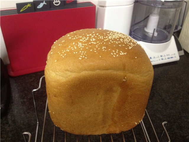 Pane viennese di Richard Bertinet in una macchina per il pane