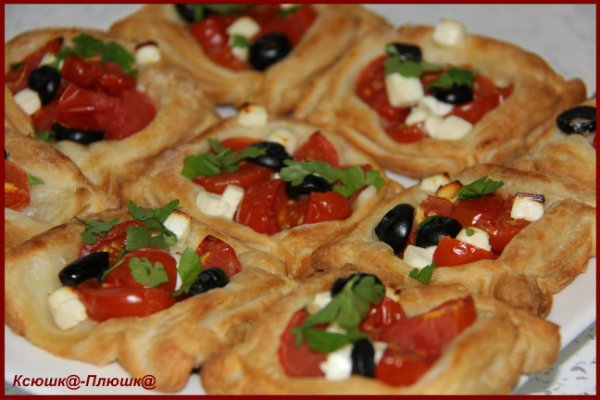 Mediterrán tartlets (Airfryer márka 35128)