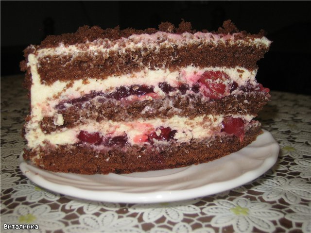 Zwarte Woud-cake