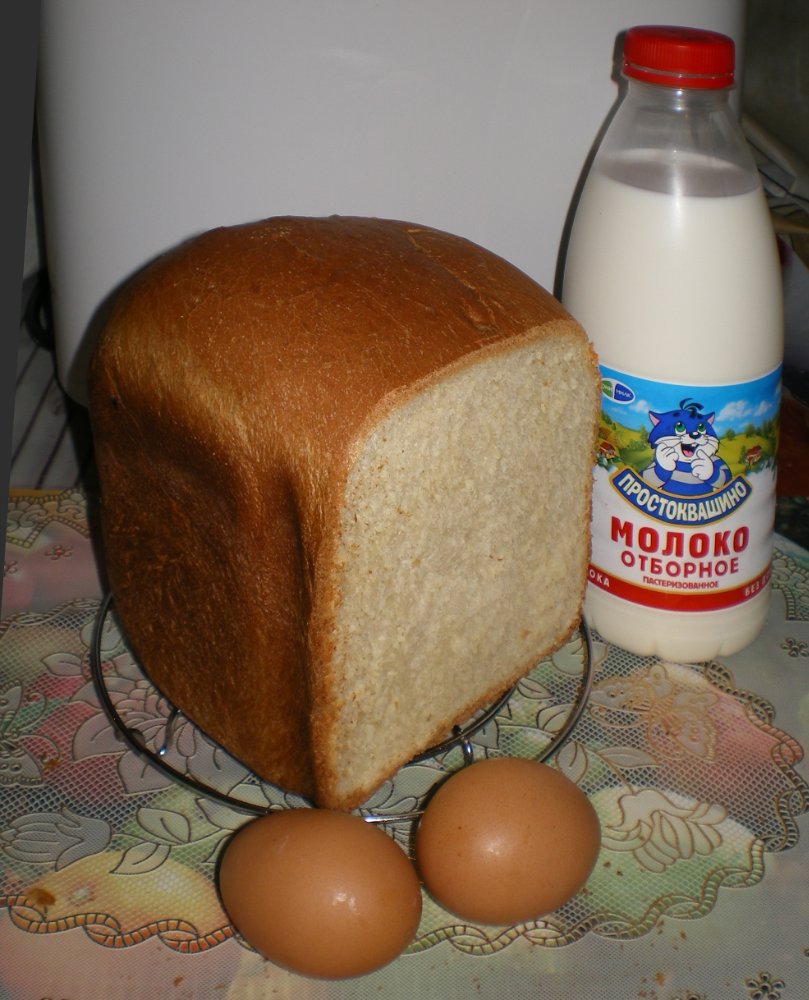 Panasonic SD-2501. Eggbrød.