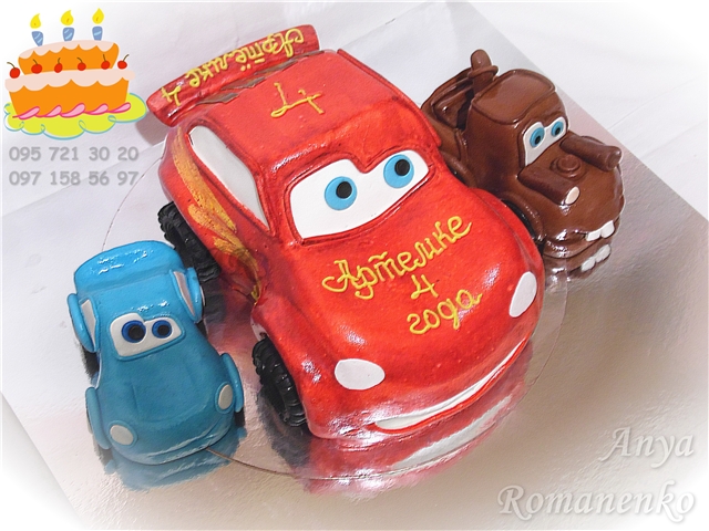 Torte basate sul cartone animato Cars