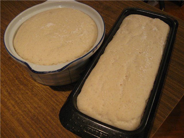 Pane di grano "Lacy" con lievito madre