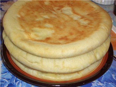 Mga Ossetian pie (recipe)