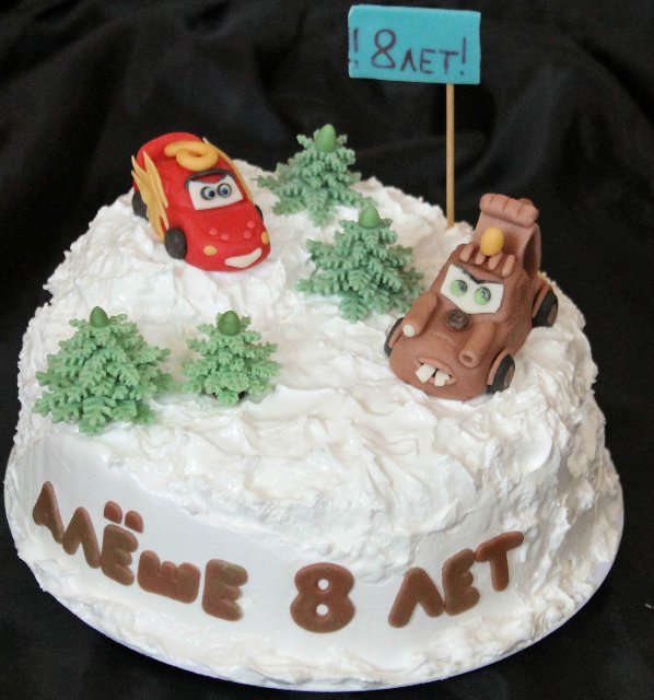 Torte basate sul cartone animato Cars