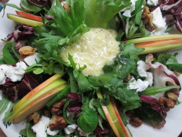 Kerstster Salade