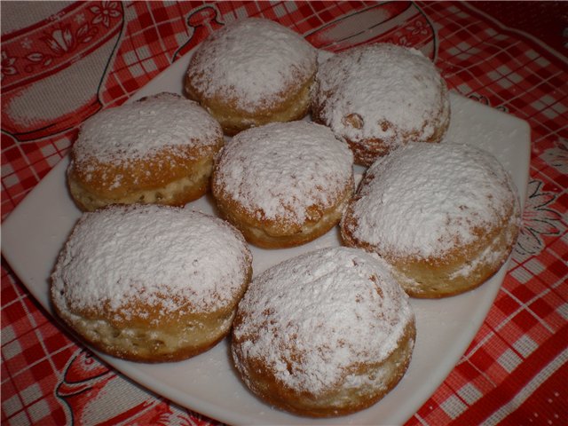 Sufganiyot (rosquilles de Hanukkah)