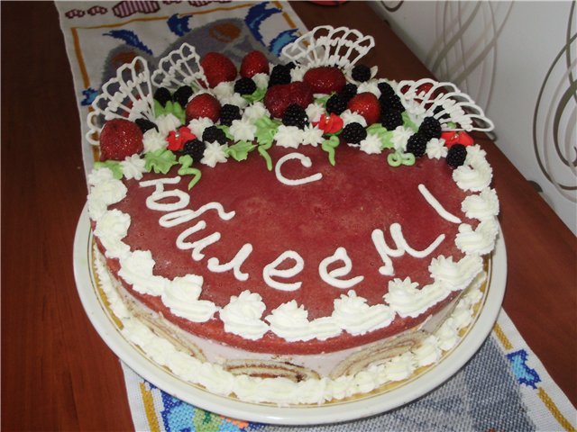 Torte di anniversario. Corporate. Emblemi.