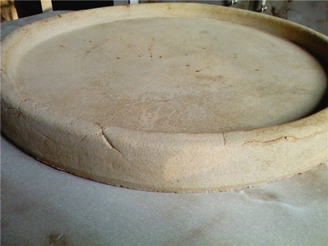 Stone (plate) for baking bread