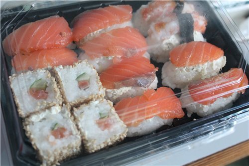 Sushi casero